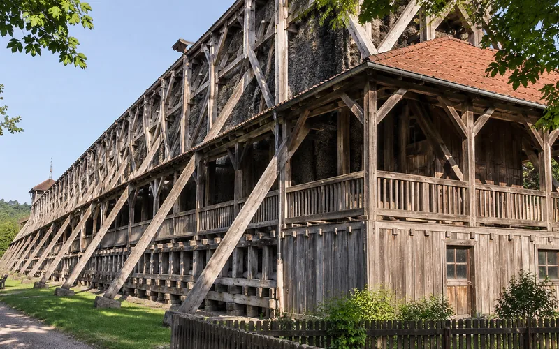 Das Gradierwerk am Werraufer