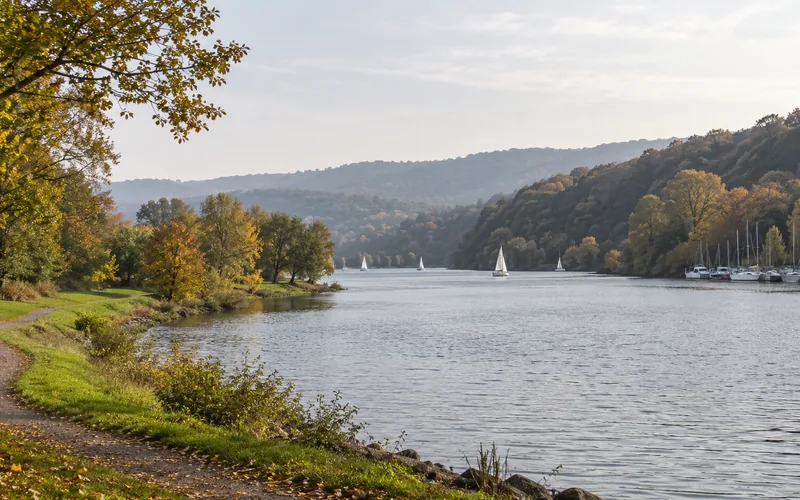 Der Kemnader See bei Witten