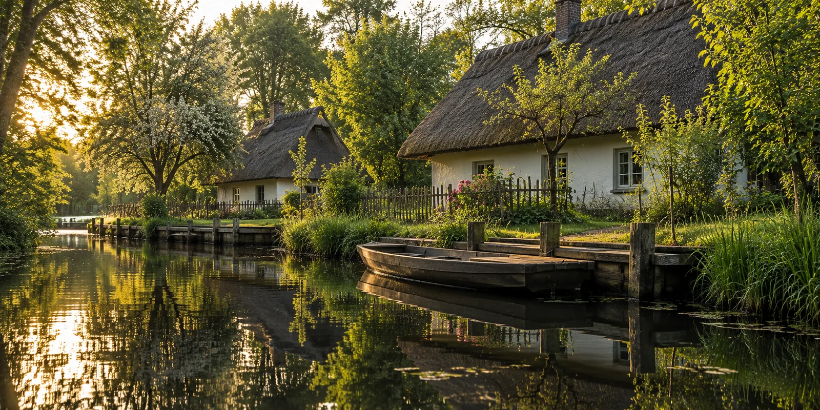 Fließ bei Lehde im Spreewald