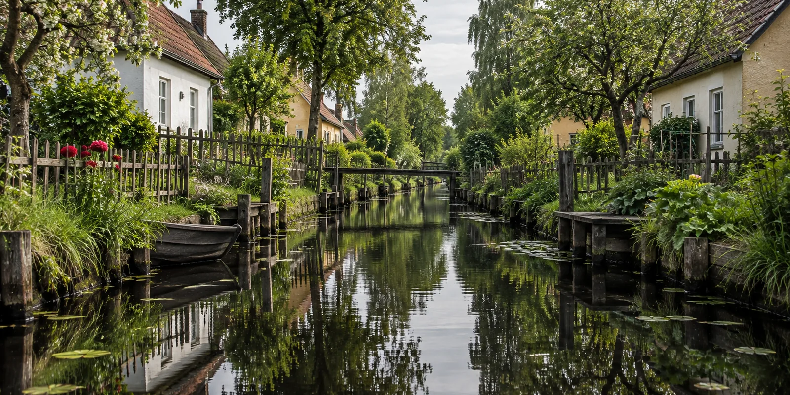 Fließ bei Leipe im Spreewald