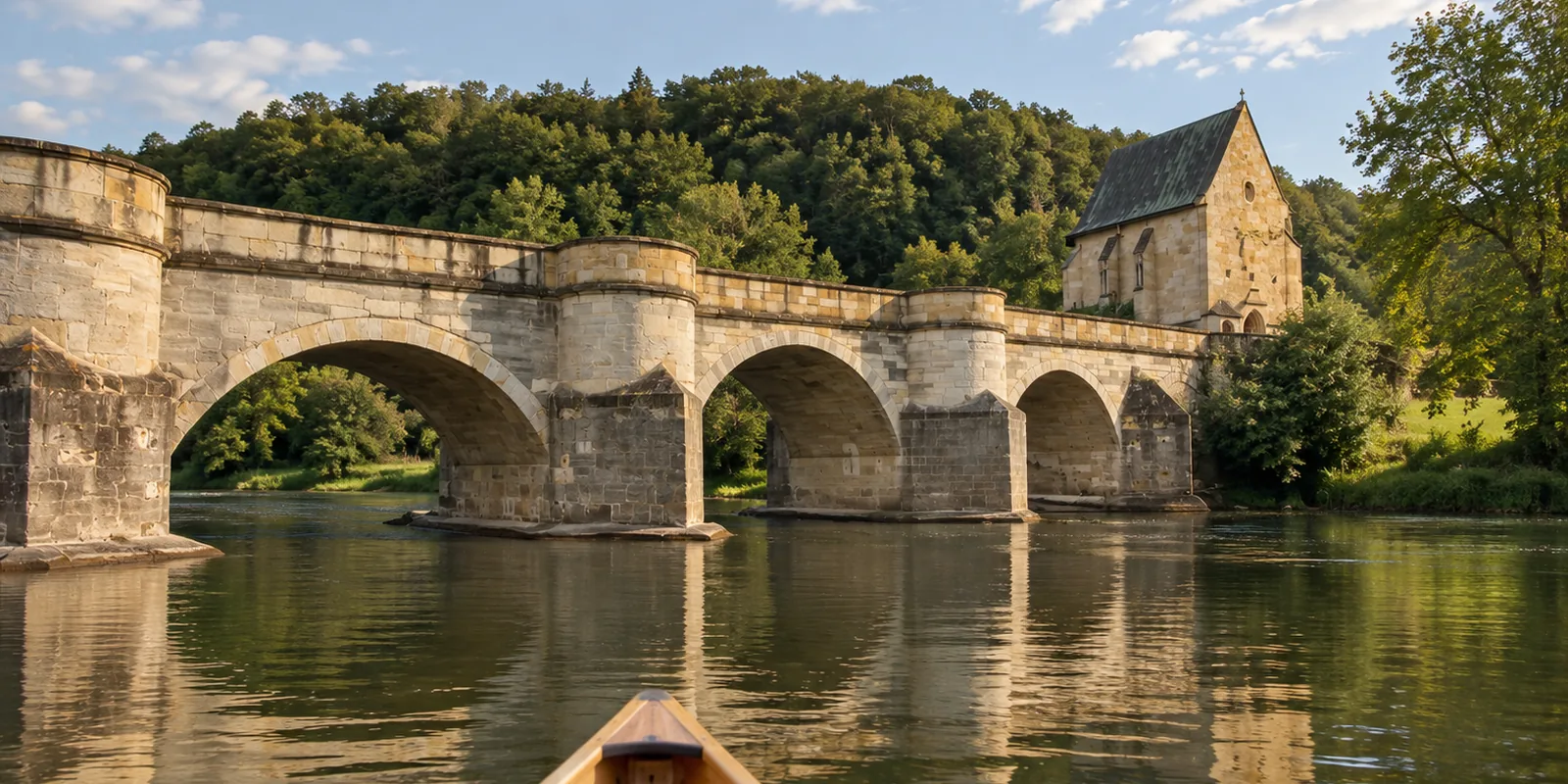 Die Werra im Tal bei Creuzburg