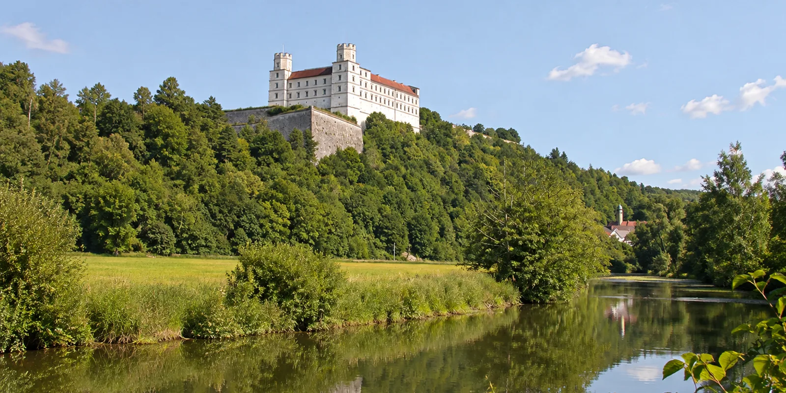 Die Willibaldsburg über Eichstätt