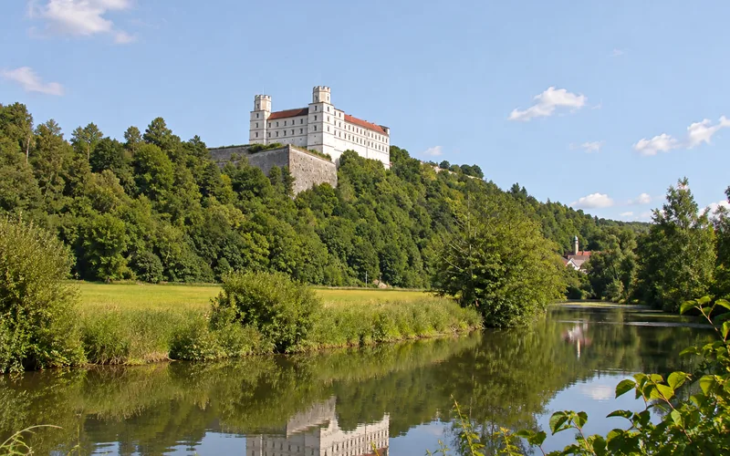 Die Willibaldsburg über Eichstätt